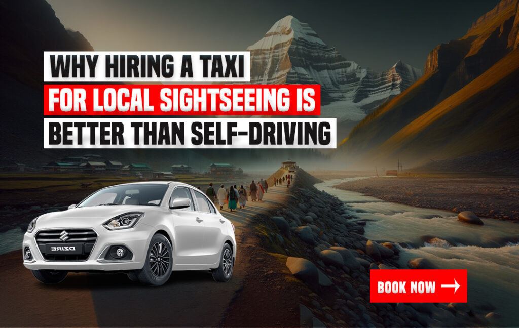 Local sightseeing by taxi in Himachal Pradesh